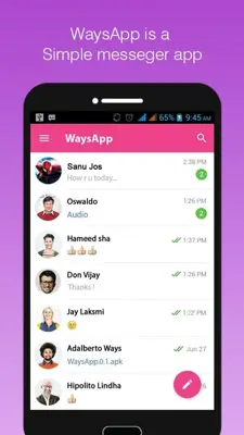 WaysApp android App screenshot 2